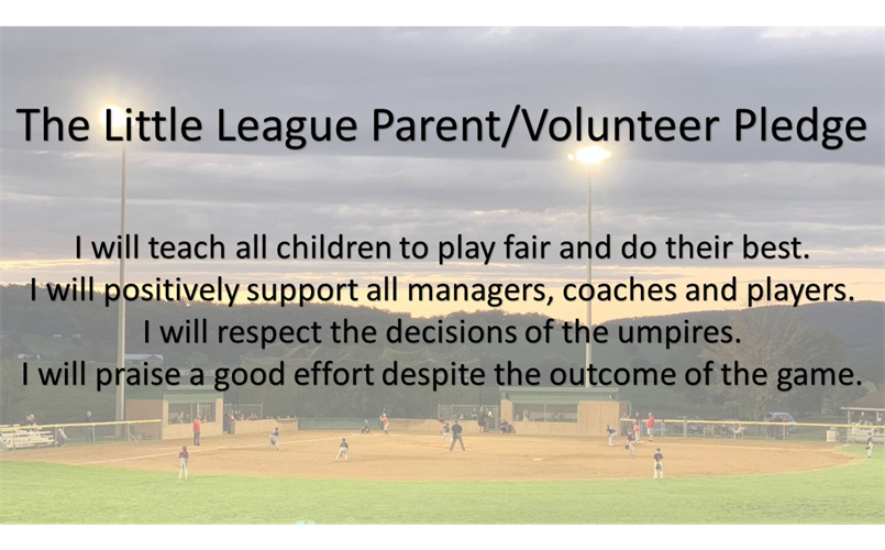 Parent/Volunteer Expectations